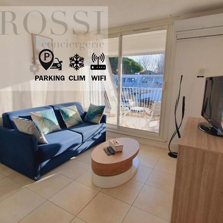 T2 West City Parking Clim Wifi 4Pers - Rossiconciergerie - Linge Inclus La Grande Motte Bagian luar foto