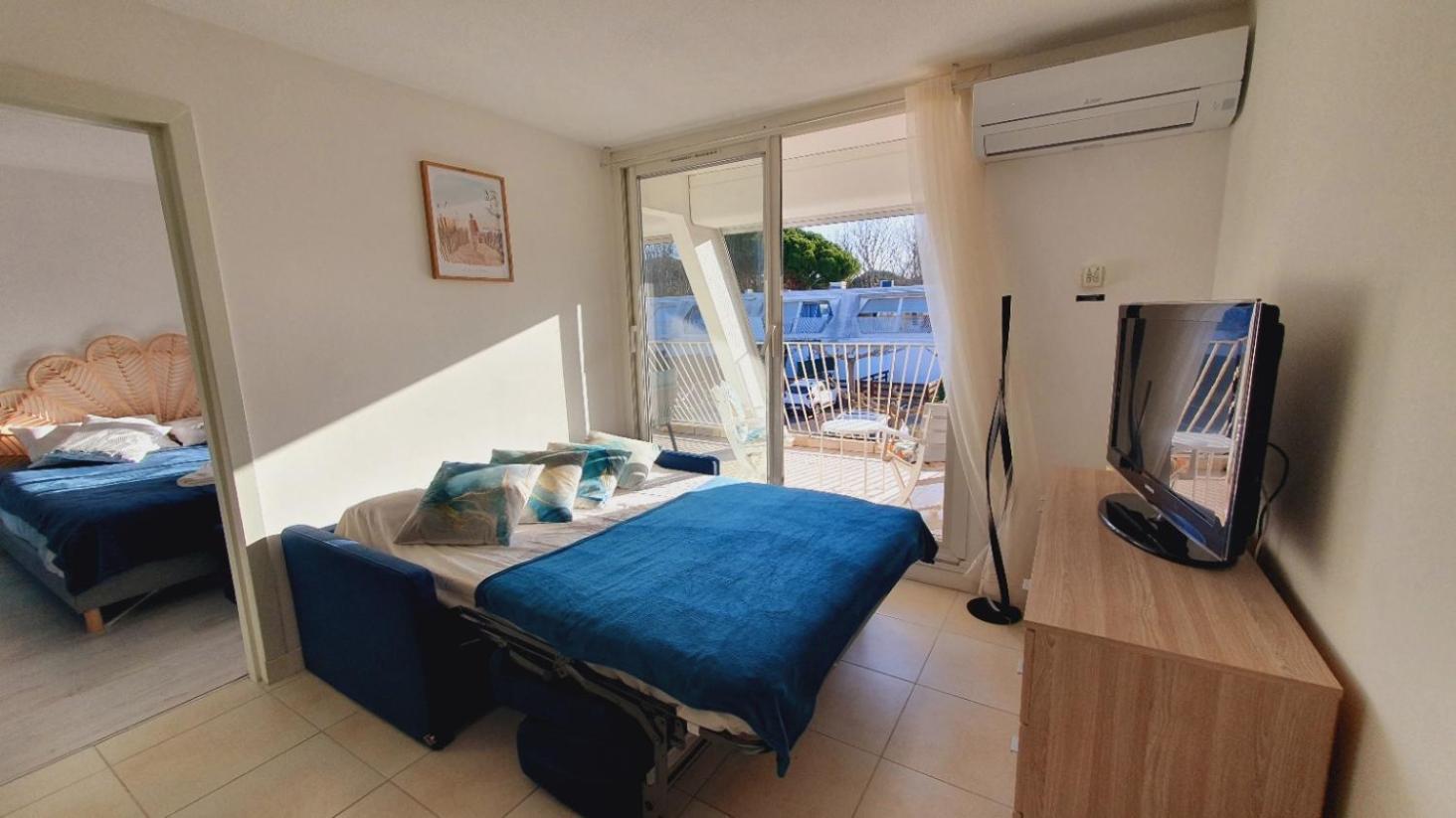 T2 West City Parking Clim Wifi 4Pers - Rossiconciergerie - Linge Inclus La Grande Motte Bagian luar foto